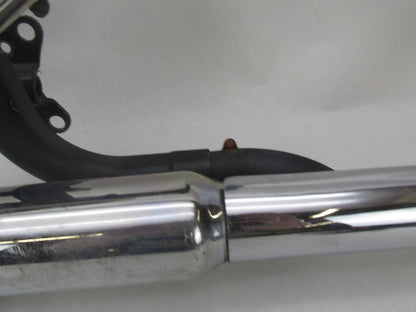 Harley Davidson Softail Exhaust System w/ Aftermarket Slash Cut Slip Ons #1