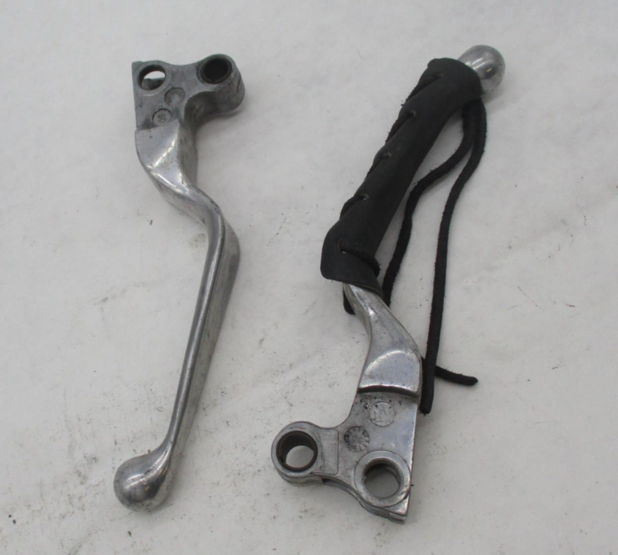 Harley Davidson OEM Set of Brake Clutch Hand Control Lovers w/ Leather Wrap