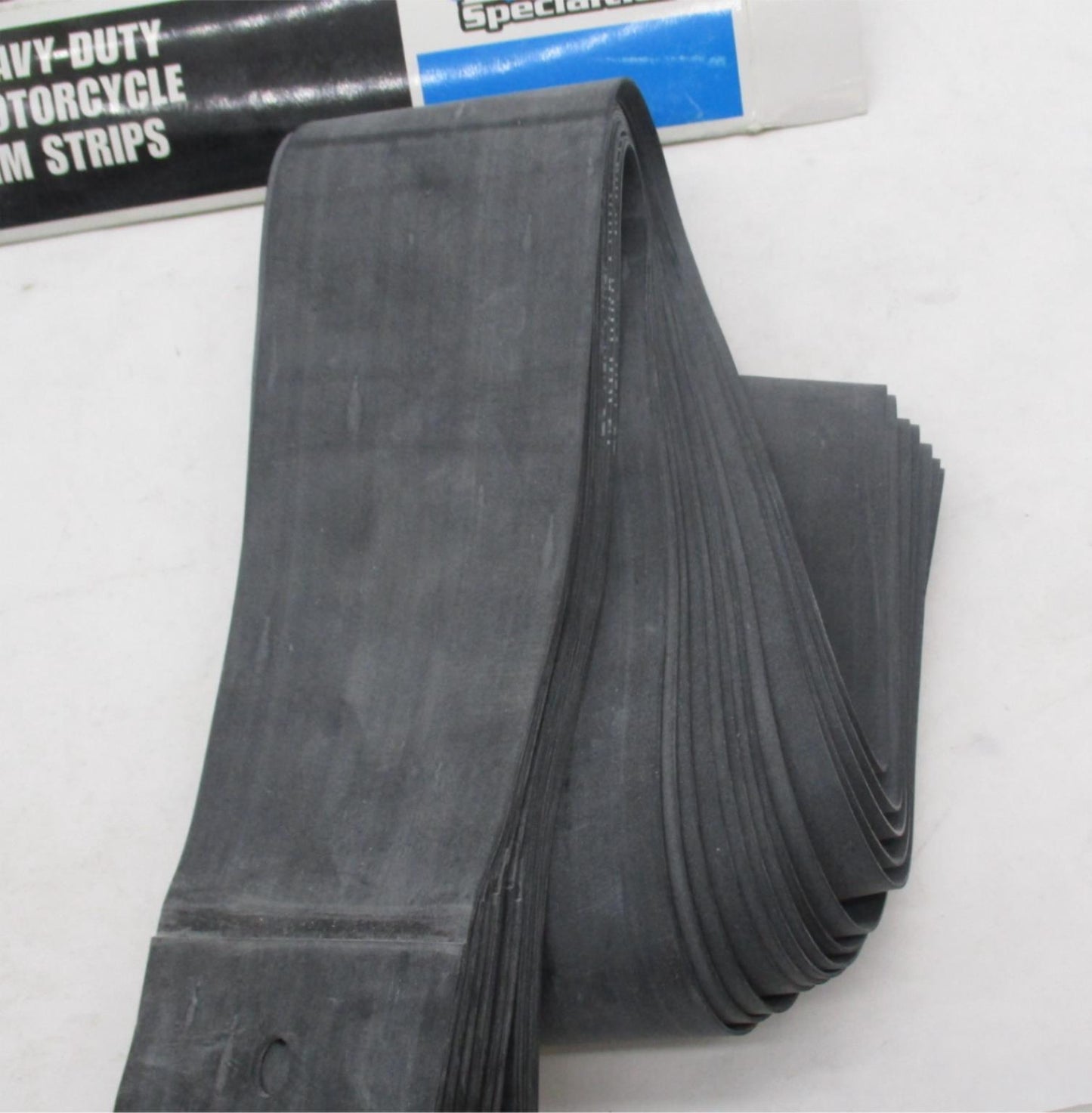 Lot of 7 Drag Specialties 18"x3.1" Wide Rim Strip w/ Center Stem Hole DS181506