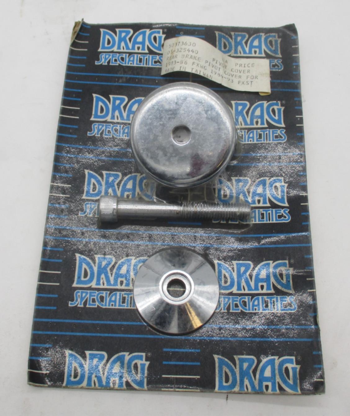 Drag Specialties DS-325440 Harley Rear Brake Pivot Chrome Cover FXWG FXST