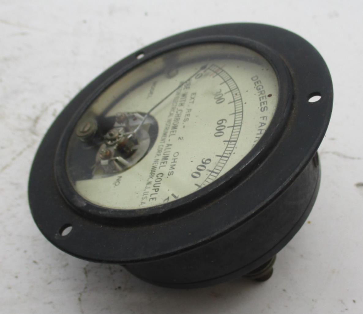 Weston Electrical Model 301 Thermometer Degrees Fahrenheit 0-100 Meter Gauge