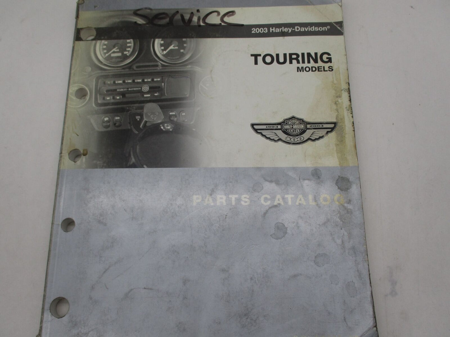 Harley Davidson Official Factory 2003 Touring Parts Catalog 99456-03
