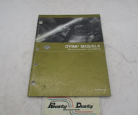 Harley Davidson Official Factory 2006 Dyna Parts Catalog 99439-06