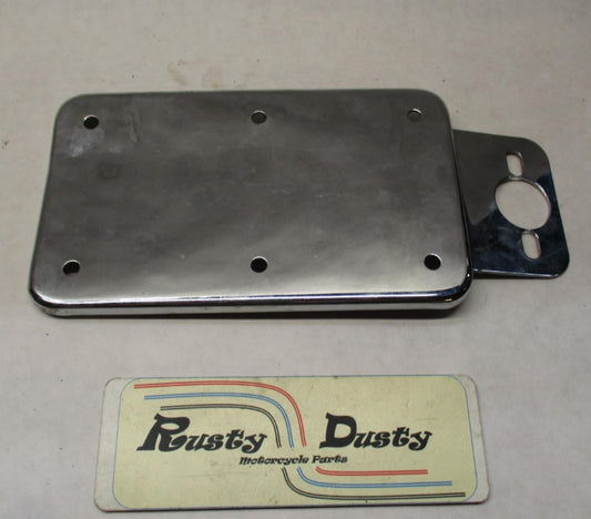 Harley Davidson Chopper Chrome Side Mounted License Plate Bracket