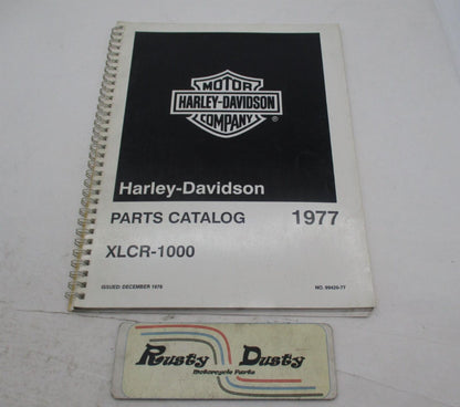 Harley Davidson Genuine Official Factory 1997 XLCR-1000 Parts Catalog 99426-77