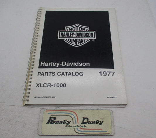 Harley Davidson Genuine Official Factory 1997 XLCR-1000 Parts Catalog 99426-77