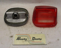 Harley Davidson Taillight Rear Brake Light Housing Guide 97 & Lens Cover