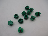 Lot of 11 Harley Davidson Genuine NOS Large Green Filler Caps 66031-91