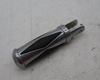 Harley Davidson Softail Dyna Chrome Diamond Round Foot Peg Female End