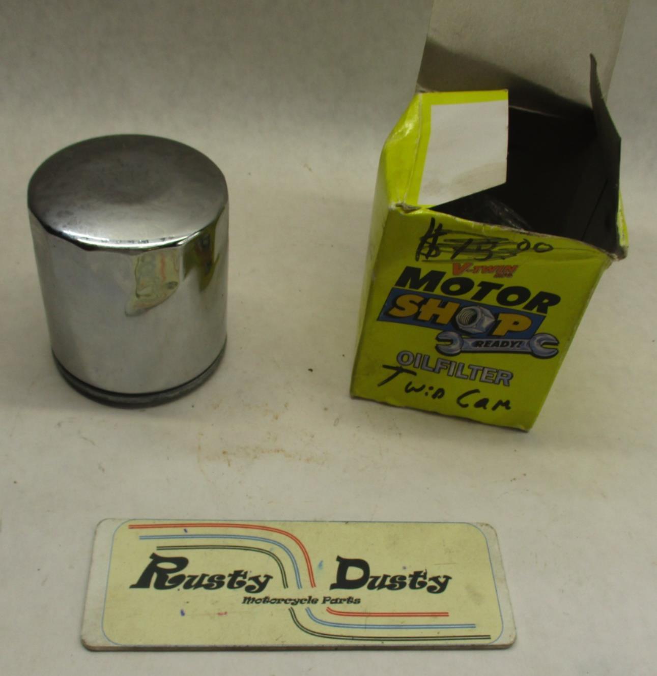 Motor Shop Oil Filter for Harley Davidson V-Twin 40-0722