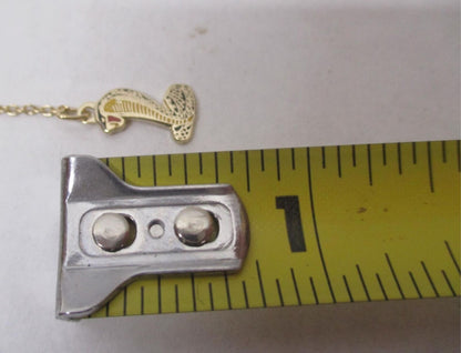 Cobra Snake Gold Color Dangle Pendant Charm Necklace Jewelry Shelby