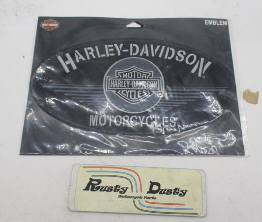 Harley-Davidson Genuine NOS Airfoil Emblem  Oval Patch EM955066 2x10-1/4"