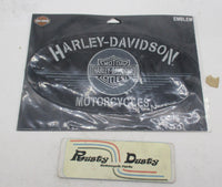 Harley-Davidson Genuine NOS Airfoil Emblem  Oval Patch EM955066 2x10-1/4"