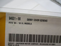 Harley Davidson Genuine NOS Sportster Derby Cover Screws 94631-98