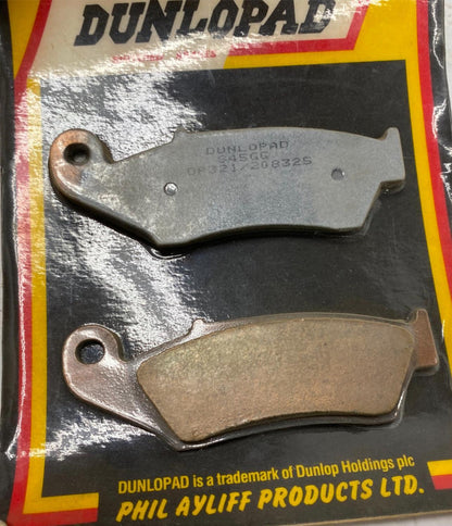 Dunlopad Motorcycle Brake Pads DP321 93-94 KLX Kawasaki