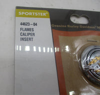 Harley Davidson Genuine NOS Sportster Flames Brake Caliper Insert 44623-04