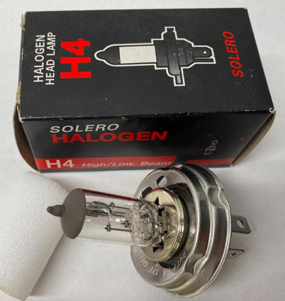 Solero H4 Halogen Headlamp Light Bulb 12V 60/55w P45t