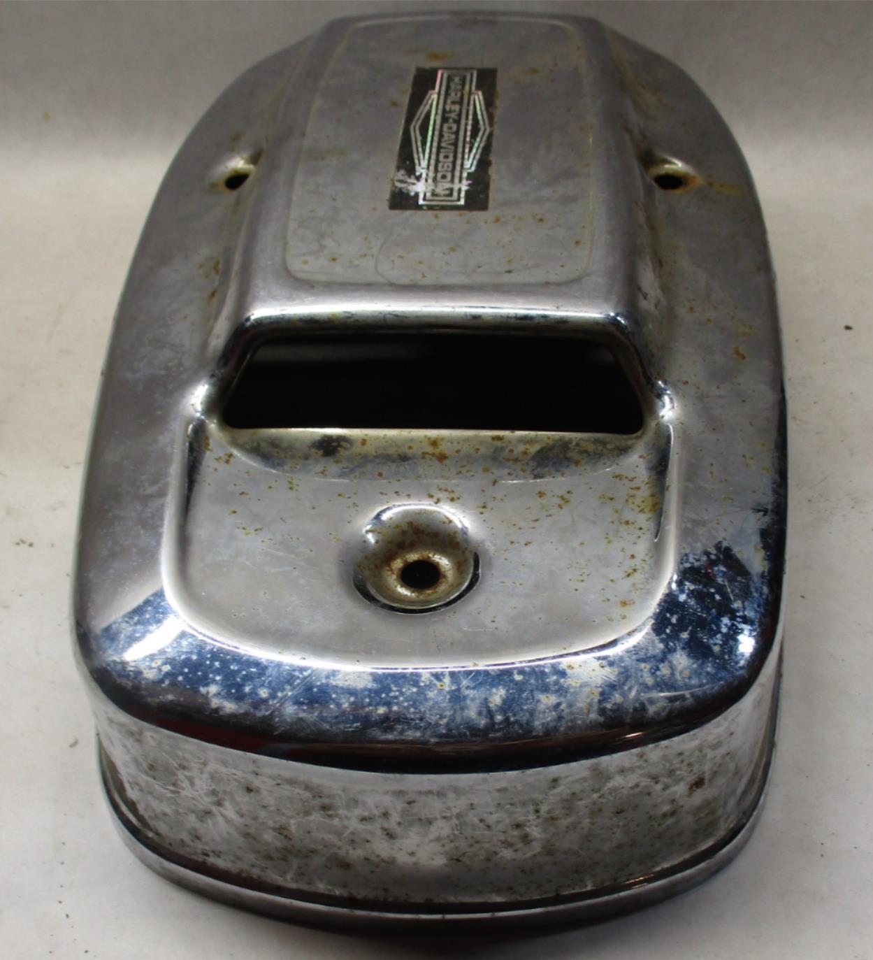 Harley Davidson Ham Can Shovelhead Air Cleaner Cover w/ Harley decal