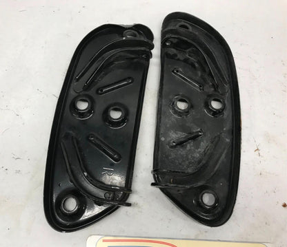 Harley Davidson 2010 - up Black Floor Foot Board Base Plates