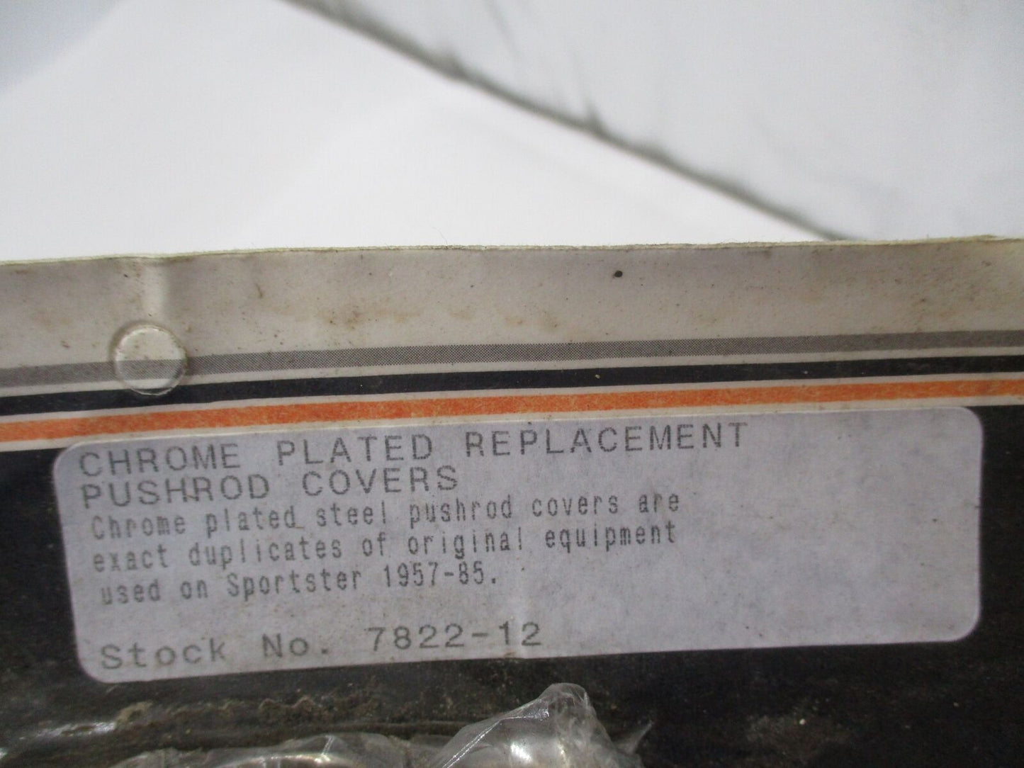 Harley 57-85 Sportsters Colony Chrome Plated Replacement Pushrod Covers 7822-12