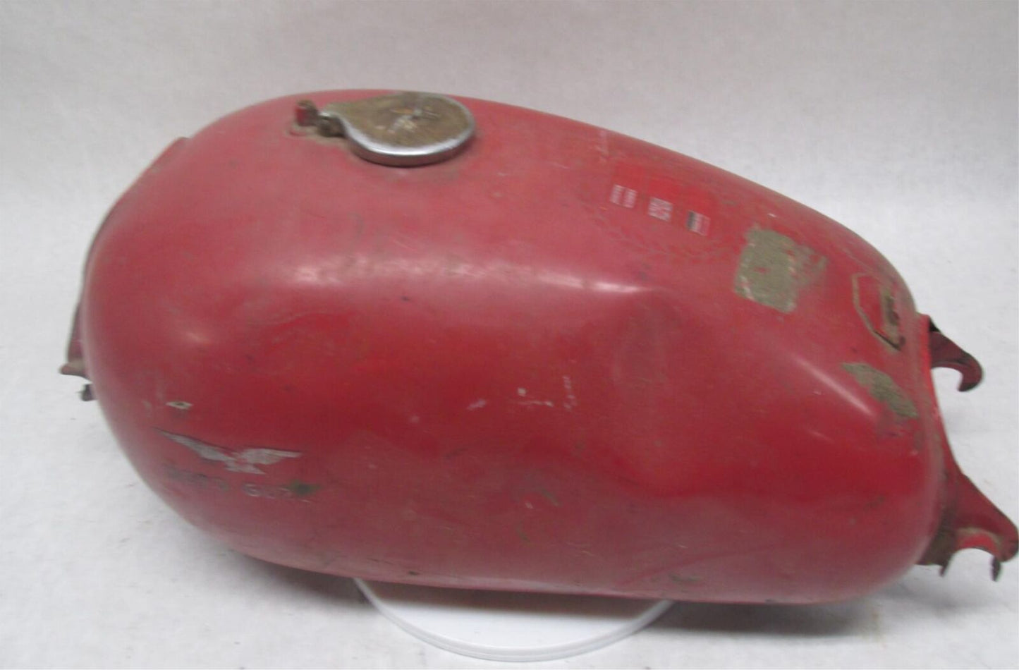 Vintage Original Paint Moto Guzzi Red RARE Gas Fuel Tank Unknown Model