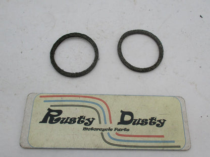 Pair of Harley Davidson Exhaust Manifold Header Gasket Rings 17048-98