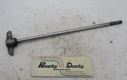 Vintage British Matchless Triumph BSA Steering Damper Knob and Rod