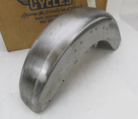 Harley Davidson J&P NOS Cycles Raw Steel Front Heritage Fender 7100090