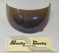 Helmet Visor Mirror Metal Blue 8307X830 H.C.