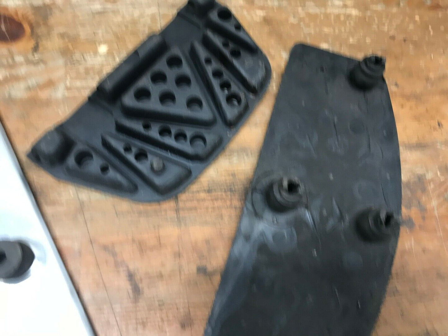 Mixed Lot of (3) Harley Davidson Floorboard Rubber Inserts Pad Footboard