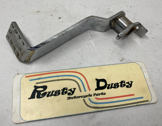 Harley Davidson  Dimpled Chrome Rear Brake Pedal Control Big Twin