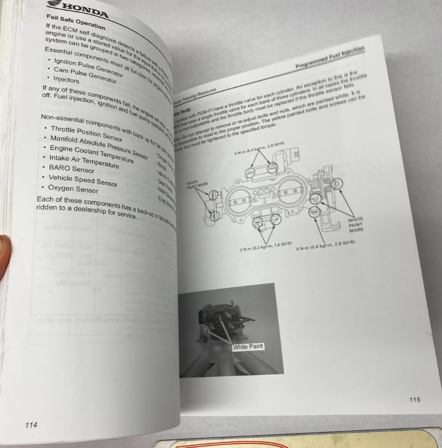 Honda 2002 Technicians New Model Guide