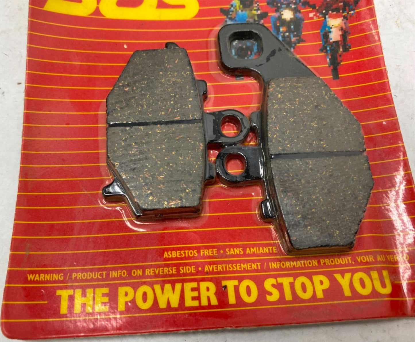 SBS Brake Pads Rear 687LF Kawasaki 550 Zephyr 93