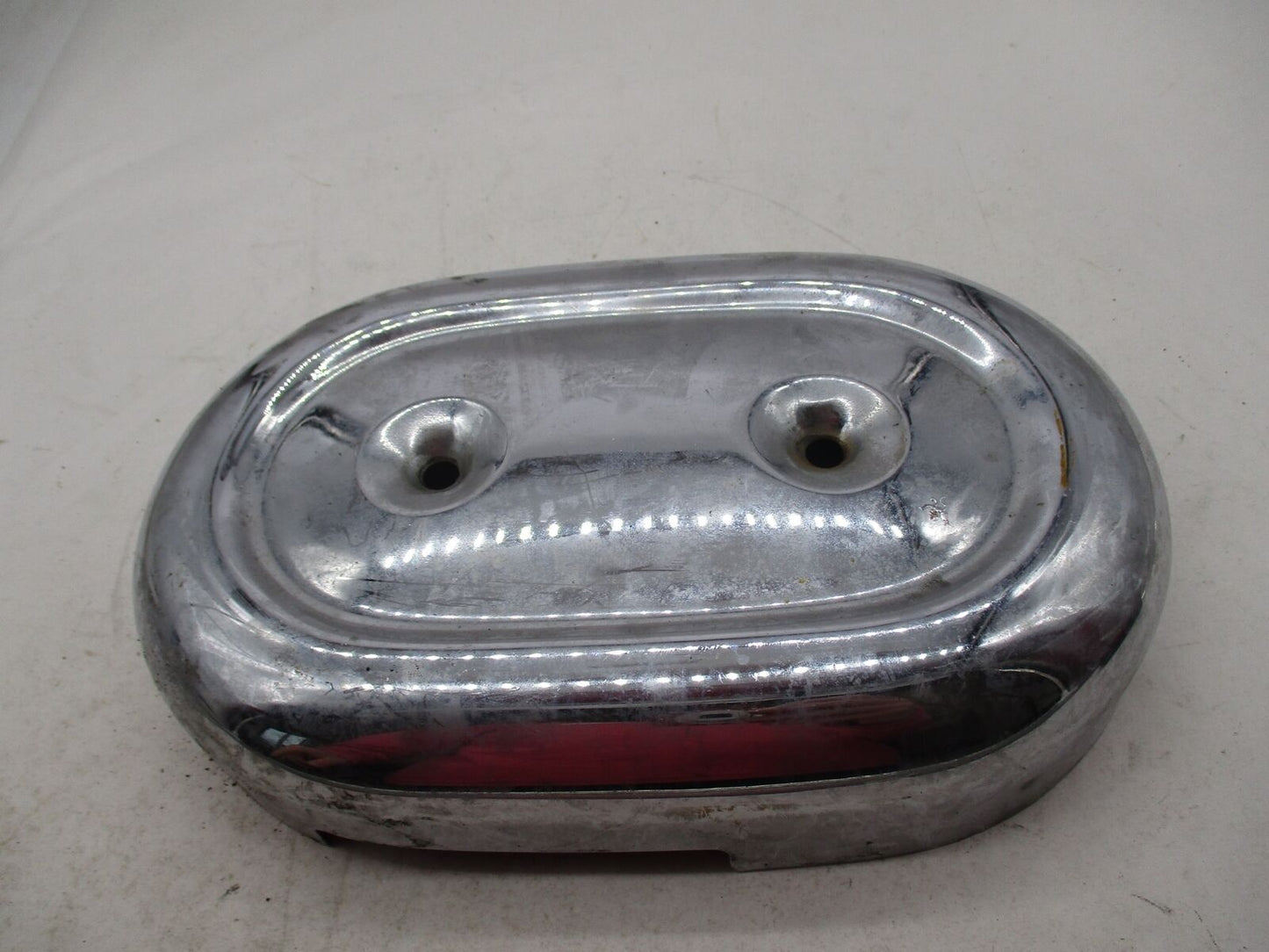 Harley Davidson Genuine Stock Shovelhead Ironhead Chrome Oval Air Cleaner Cover