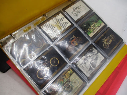 Lot of 3 Binders Filled with Harley Davidson Collector Trading Cards