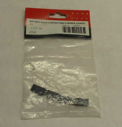 Kuryakyn 4769 Hartley Davidson Double Male Connector for Spider Lights
