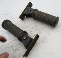 Pair of Denfeld Passenger Foot Pegs Triumph BSA British