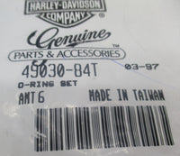 Harley Davidson Genuine NOS Shifter Peg O-Ring Set 49030-84T Bag of 6 Sets