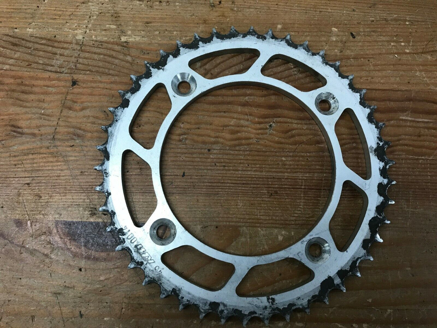KTM 0014 46 Rear Sprocket Silver Used OEM