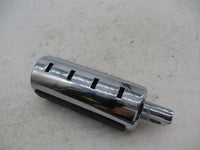 Harley Davidson Single Chrome Rubber Foot Peg