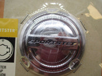 Harley Davidson Genuine NOS Sportster Chrome Fuel Cap Medallion 99676-04