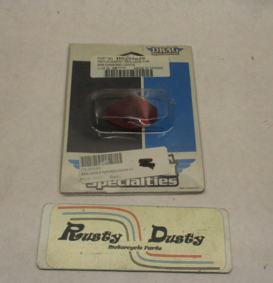 Drag Specialties Harley Davidson Mini Diamond Light Red Lens DS-285039