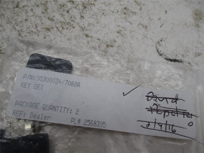 Harley Davidson Genuine NOS Ignition Key Set 90300034 Code 7088A