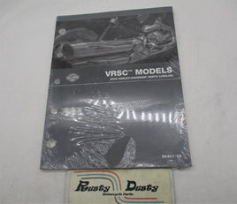 Harley Davidson Official Factory 2008 VRSC Parts Catalog 99457-08