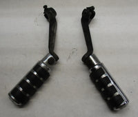 Harley Highway Pegs Foot Pegs Ribbed w/ Mounting Brackets Extensions