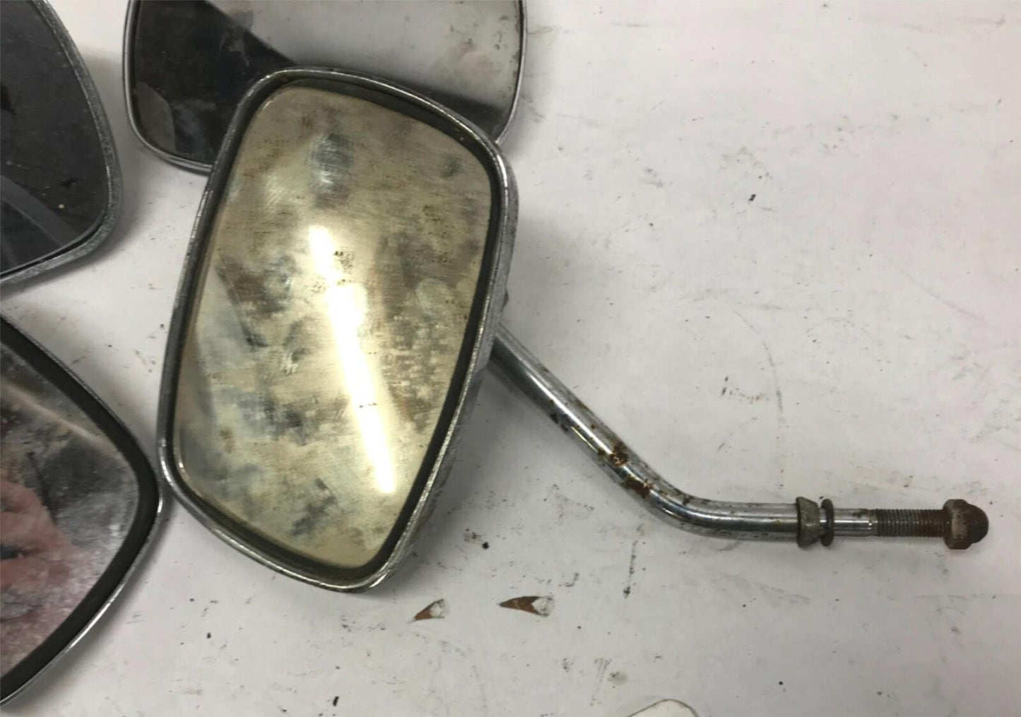 Lot of  (4) Harley Davidson aftermarket Mirrors Shovelhead Chrome Ironhead