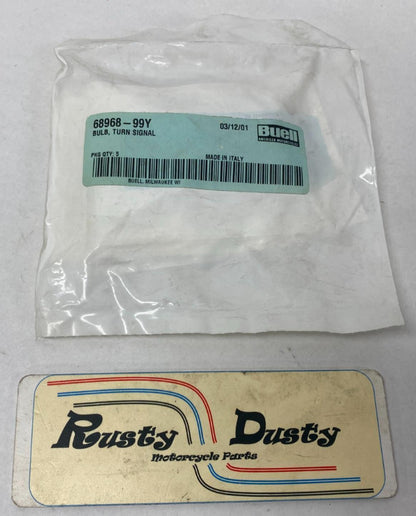 Harley Buell Genuine Turn Signal Bulbs Lot (5) 68968-99Y