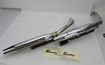 Harley Davidson Chrome Full Stock Exhaust System 00-06 Softail 65413-00 #13