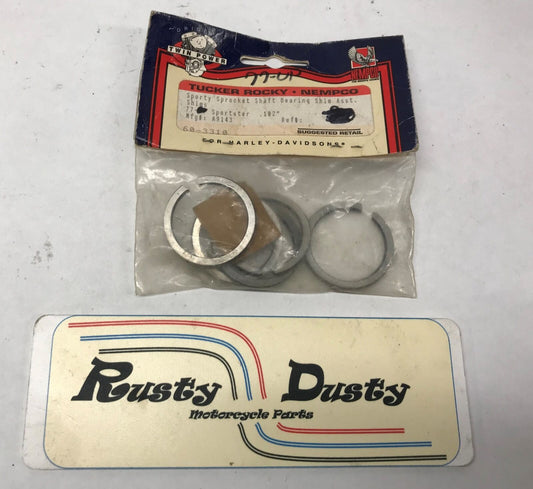 Twin Power Sportster Sprocket 77+ Shaft Bearing Shims .102"