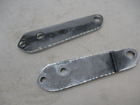 Harley Davidson Dyna Pair of Chrome Highway Peg Bracket Plates 49002-98